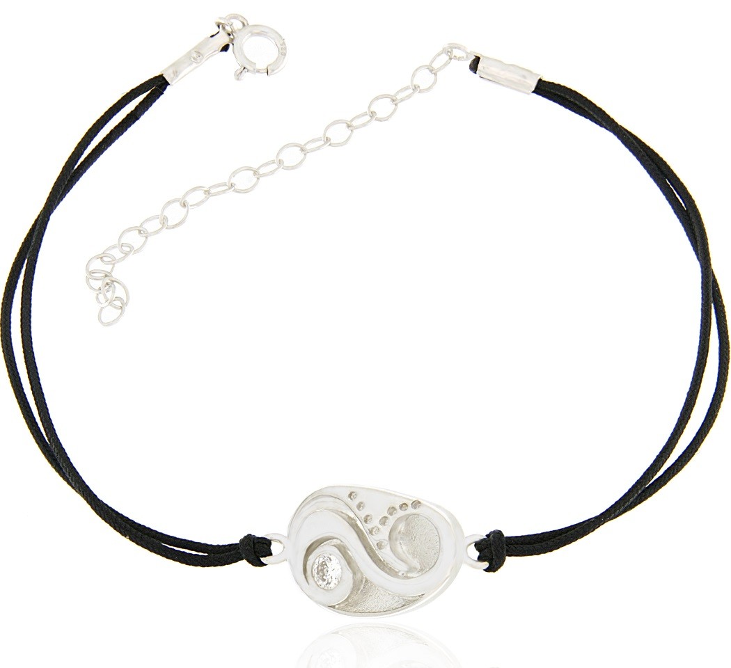 Βραχιόλι Lucky Charm από Ασήμι 925 με Ζιργκόν
